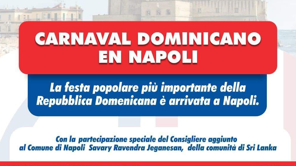 Il Carnevale Dominicano sbarca a Saviano